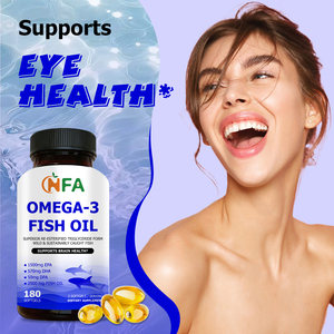 น้ำมันปลาโอเมก้า 3 แบบซอฟต์เจล OEM ODM พร้อม EPA DHA DPA น้ำมันปลาจากปลาดักจับแบบยั่งยืน บำรุงสมอง ข้อต่อ และสุขภาพดวงตา - Product Image 6