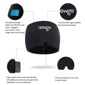 Topi pereda sakit kepala Gel es Super lembut topi migren untuk mata bengkak dan ketegangan - Product Image 3