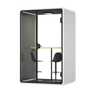 Precio <span class=keywords><strong>de</strong></span> fábrica Oficina acústica hecha a medida, estudio, teléfono <span class=keywords><strong>de</strong></span> música Cápsula insonorizada Cabina modular prefabricada Cabina insonorizada - Product Image 1