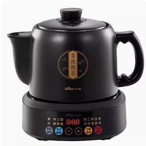 หม้อต้มสมุนไพรไฟฟ้าแบร์ 2-3 ลิตร เซรามิก อัตโนมัติ สำหรับยาจีนโบราณ - Product Image 5