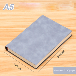 Fábrica al por mayor Escuela Oficina Agenda Cuadernos 200 páginas PU Soft Cover A5 Notebook - Product Image 5