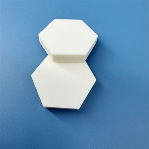 Bon résistant aux chocs et à la compression 99% Al2O3 alumine carreaux hexagonaux en céramique plaques de céramique de protection à haute carrosserie - Product Image 6
