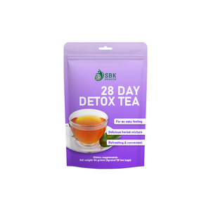 Thé détox en sachets ODM 28 jours, complément alimentaire favorisant la perte de poids et stimulant le système immunitaire pour adultes - Product Image 1