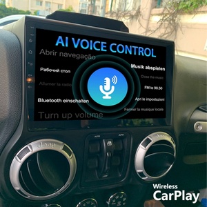 Radio para Auto con CarPlay Inalámbrico y Voz AI de 8+128GB para Jeep Wrangler 3 JK 2010-2018, Navegación GPS, Android 13, Reproductor Multimedia de Video - Product Image 2