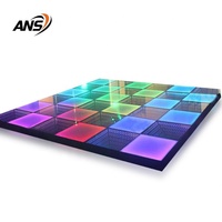 Plancher de danse lumineux à LED néon magnétique à effet infini en miroir 3D portable à haute brillance pour mariage