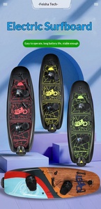 Factory Wholesale Lightweight Carbon Fiber Surfboard High Speed Remote Control Water Jet Board With Foot Straps Rbl-d02 High-Spe - Product Image 1