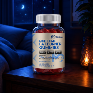Capsules Brûle-Graisse Nocturnes Mélatonine Haricot Blanc Café Vert Mélisse <span class=keywords><strong>Passiflore</strong></span> Vitamine D3 B6 Immunité Adulte - Product Image 3