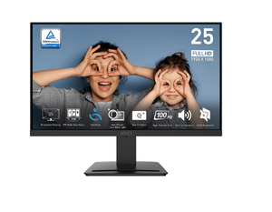 จอภาพ LCD IPS FHD ขนาด 23.8 นิ้ว พร้อมจอแสดงผล LED ปราศจากการกระพริบ 99% sRGB ตอบสนองรวดเร็ว 5 มิลลิวินาที สำหรับธุรกิจ คอมพิวเตอร์ตั้งโต๊ะ M-S-I PRO MP253 - Product Image 3