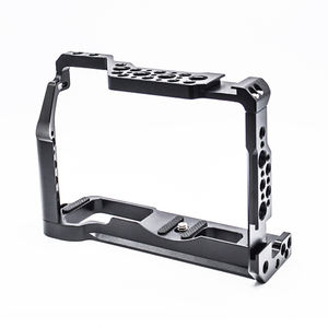 Jaula de vídeo para cámara <span class=keywords><strong>XT3</strong></span> para cámara Fujifilm, estabilizador de cine, plataforma, marco de extensión de aleación de aluminio - Product Image 6