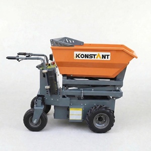 <span class=keywords><strong>Brouette</strong></span> électrique KONSTANT 500 kg avec système hydraulique complet pour un levage et un vidage faciles - Product Image 1