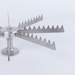 Household Aluminum Durable Knife Round Pizza Cutter Cheese Pancake Baking Tool - Product Image 4