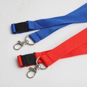 Manufacturer Blank Polyester <b>Document</b> Lanyard Safety Buckle Lanyard Work Permit Lanyard with logo Custom - Product Image 2