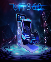 Prix Usine RV 9D 360 RV Jeux d'Arcade Vidéo Interactifs Réalité Virtuelle 720 9D Fauteuil RV Simulateur de Mouvement