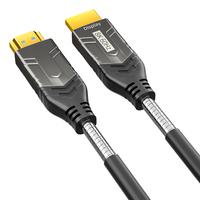Câble HDMI blindé en fibre optique pour scène 2.1 AOC 8K/60Hz 4K/120Hz Recyclable Réutilisable Longue Distance 20m 30m 50m 100m