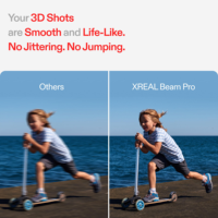 Pour XREAL Beam Pro, les lunettes AR, compagnon de l'informatique spatiale, avec caméras 3D, Android 14, FHD 1080p (6G+128G) 8G+256G