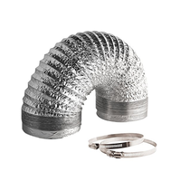 Approvisionnement direct d'usine systèmes de CVC pièces Ventilation tuyau de séchage Flexible en aluminium conduit d'air