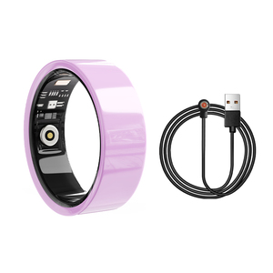 Nouvelle bague intelligente pour hommes et femmes, étanche, NFC, en céramique, moniteur de fréquence cardiaque, longue durée de vie de la batterie, multi-sports, réveil, alarme - Product Image 2