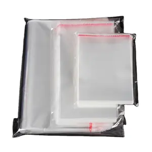 2022 High Quality Clothing Package Opp Plastic Self Adhesive Seal Packing Bag Clear Poly Bag For Food Packing