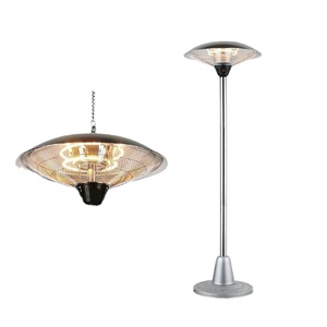 Chauffe-terrasse extérieur en fibre de carbone 1800W, étanche, avec protection anti-renversement, commande mécanique, portée 249 pieds, prix usine - Product Image 4