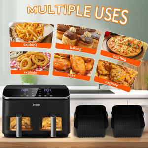 Bandeja de Silicona de Grado Alimenticio para Freidora de Aire <span class=keywords><strong>COSORI</strong></span> L0890 de 85L - Product Image 3