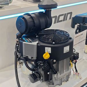 เครื่องยนต์เบนซิน Loncin LC2P77F-EFI สตาร์ทไฟฟ้า ระบายความร้อนด้วยอากาศ สองสูบ 4 จังหวะ 708 ซีซี เพลาตั้ง พร้อมลูกปืน - Product Image 2