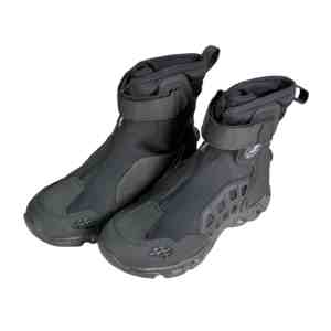 Botas Tácticas Anfibias para Hombre, <span class=keywords><strong>de</strong></span> Neopreno y Cuero Genuino, Impermeables, Duraderas, con Cierre Rápido, Color Negro, OEM, Venta al Por Mayor <span class=keywords><strong>de</strong></span> Fábrica - Product Image 1