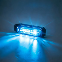 Luz de Advertencia LED de 27W para Montaje en Superficie, Homologada ECE R10, con Ángulo de 200 Grados, SA7029, Función de Atenuación