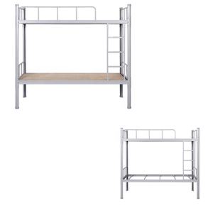 Lit superposé en acier, lit superposé en métal pour adultes, étudiants, maison, auberge, dortoir scolaire - Product Image 3