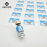 Étiquettes personnalisées pour flacons de peptides, résistantes à l'eau, au froid et au cryogénie, autocollants sécurisés pour réfrigérateur et congélateur, pour laboratoire