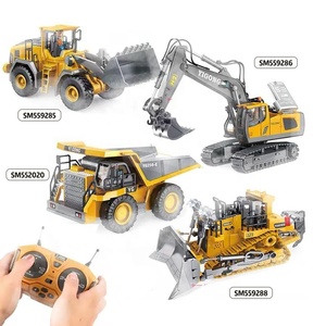 Samtoy Nâng Cấp 2.4Ghz 1/20 Quy Mô Xây Dựng Mô Hình Hợp Kim Xô 9ch Điều Khiển Từ Xa Máy Kéo Trẻ Em Chơi Xe Ủi RC Xe Tải - Product Image 6