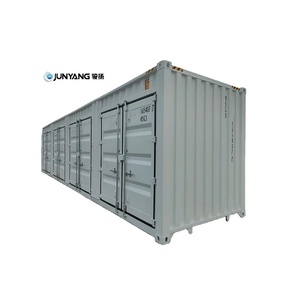 Contenedor de Envío de 40'HC High Cube, Contenedor de 40 pies de Largo con Puerta de 4 Lados, Fabricado con Acero Corten Resistente - Product Image 1