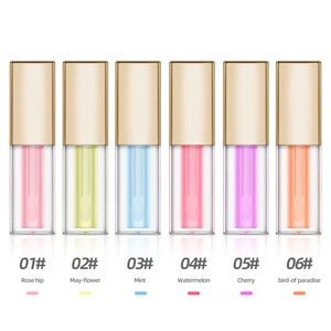 Aceite <span class=keywords><strong>de</strong></span> labios orgánico al por mayor con logotipo personalizado, Etiqueta Privada, brillo <span class=keywords><strong>de</strong></span> labios vegano que cambia <span class=keywords><strong>de</strong></span> color, brillo <span class=keywords><strong>de</strong></span> labios sin crueldad en forma líquida - Product Image 4