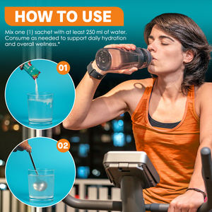 Hatmanlabs bubuk elektrolit nutrisi, nutrisi olahraga bubuk minuman organik ekstrak buah - Product Image 5