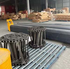 MF55WH MF45-2 MF60B מגרד שרשרת מסוע שרשרת גדולה אביזרי ריצוף אספלט - Product Image 4