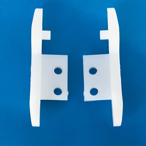 Bouchon d'extrémité moderne <span class=keywords><strong>de</strong></span> 4 pouces en nylon/plastique blanc pour pièces <span class=keywords><strong>de</strong></span> loquet <span class=keywords><strong>de</strong></span> <span class=keywords><strong>porte</strong></span> roulante commerciale, installation par vis, garantie 1 an, facile <span class=keywords><strong>à</strong></span> installer - Product Image 4