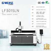 Harga Pabrik Mesin Pemotong Laser Raycus IPG 3000x1500mm Mesin Pemotong Laser Fiber 1500W 2000W 3000W