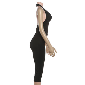 YY1428 Ensemble deux pièces sexy en dentelle et maille : haut court et jupe assortie pour femme – Tenue d'été - Product Image 5