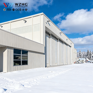 Hangar de Acero con Estructura en H, Impermeable, para Almacenamiento y Mantenimiento - Product Image 1