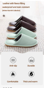 Chaussures de sport unisexe en cuir véritable, respirantes, imperméables, antidérapantes et rembourrées, pour intérieur/extérieur, en matériaux recyclables - Product Image 4