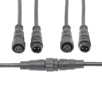 Connecteur de câble AC pour éclairage de sol à LED M16 3Pin Wire Quick Connector 10A Male Female Cable Connector IP65