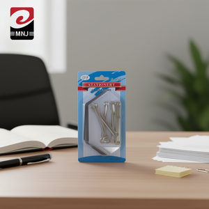 MNJ Stationery Clips Pins 12Pcs Metal Office Supplies - Product Image 2