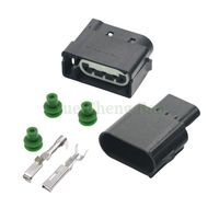 Connecteur de soufflerie automobile 4 broches série 280 mâle/femelle pour Buick Regal 12129600 12129565 étanche IP44 en cuivre