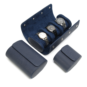 Estuche Enrollable <span class=keywords><strong>de</strong></span> Lujo para <span class=keywords><strong>Relojes</strong></span> <span class=keywords><strong>de</strong></span> Cuero PU Saffiano con 1, 2 o 3 Ranuras, Embalaje <span class=keywords><strong>de</strong></span> Regalo, <span class=keywords><strong>Organizador</strong></span> <span class=keywords><strong>de</strong></span> <span class=keywords><strong>Relojes</strong></span>, Estuche <span class=keywords><strong>de</strong></span> Viaje para Almacenamiento <span class=keywords><strong>de</strong></span> <span class=keywords><strong>Relojes</strong></span> - Product Image 3