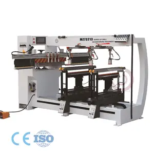 Wood board drilling machine 3 head automatic wood drilling boring machine woodworking multi hole wood drilling machine