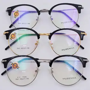Catalogo prodotti vendita speciale offerta TR90 metallo occhiali montature ottico Full Frame vendita all'ingrosso vendita calda lenti miopia