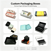 Boîte cadeau de luxe personnalisée avec logo, boîte en carton noir mat pour ensemble de couverts en acier inoxydable, fourchette, cuillère, boîtes à vaisselle