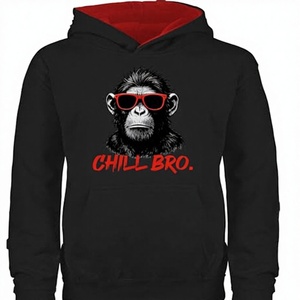 Sudaderas de Forro Polar de Color Sólido para Niños y Niñas, Otoño e Invierno - Product Image 3
