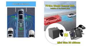 Système de surveillance de l'angle mort de la voiture, étanche en usine, <span class=keywords><strong>Radar</strong></span> à ondes millimétriques 79GHz BSD - Product Image 5