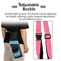 Porte-flèches de compétition à 4 tubes, grande capacité, en tissu Oxford 600D, avec ceinture réglable, vente en gros pour le tir à l'arc