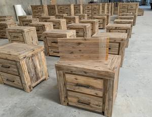 <b>Rustic</b> Style <b>Wooden</b> Bedroom Furniture for Dining Table and Chair for Living Room Use - Product Image 4